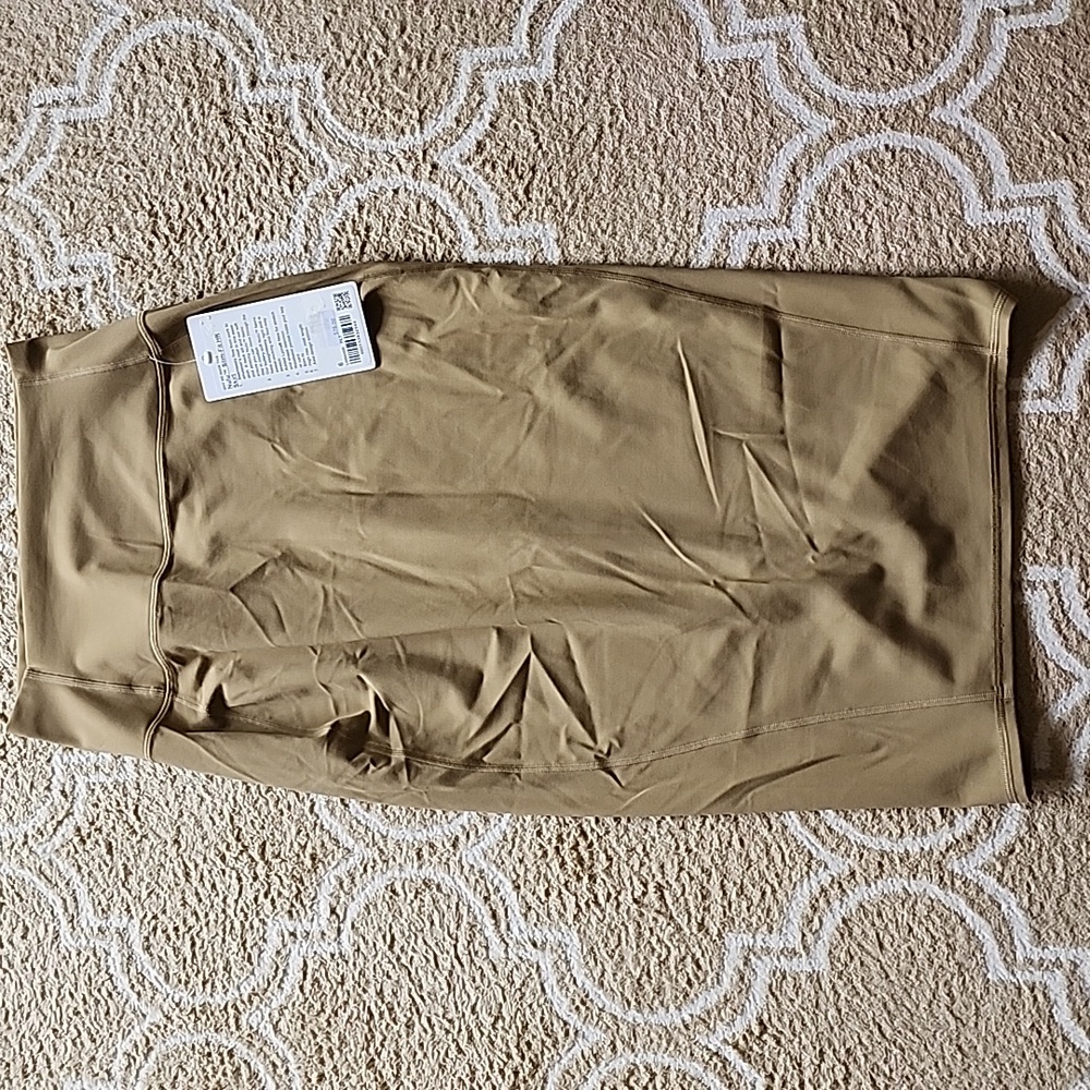Lululemon Nulu Slim-Fit HR Skirt In Filbert Tan NWT - Picture 3 of 7